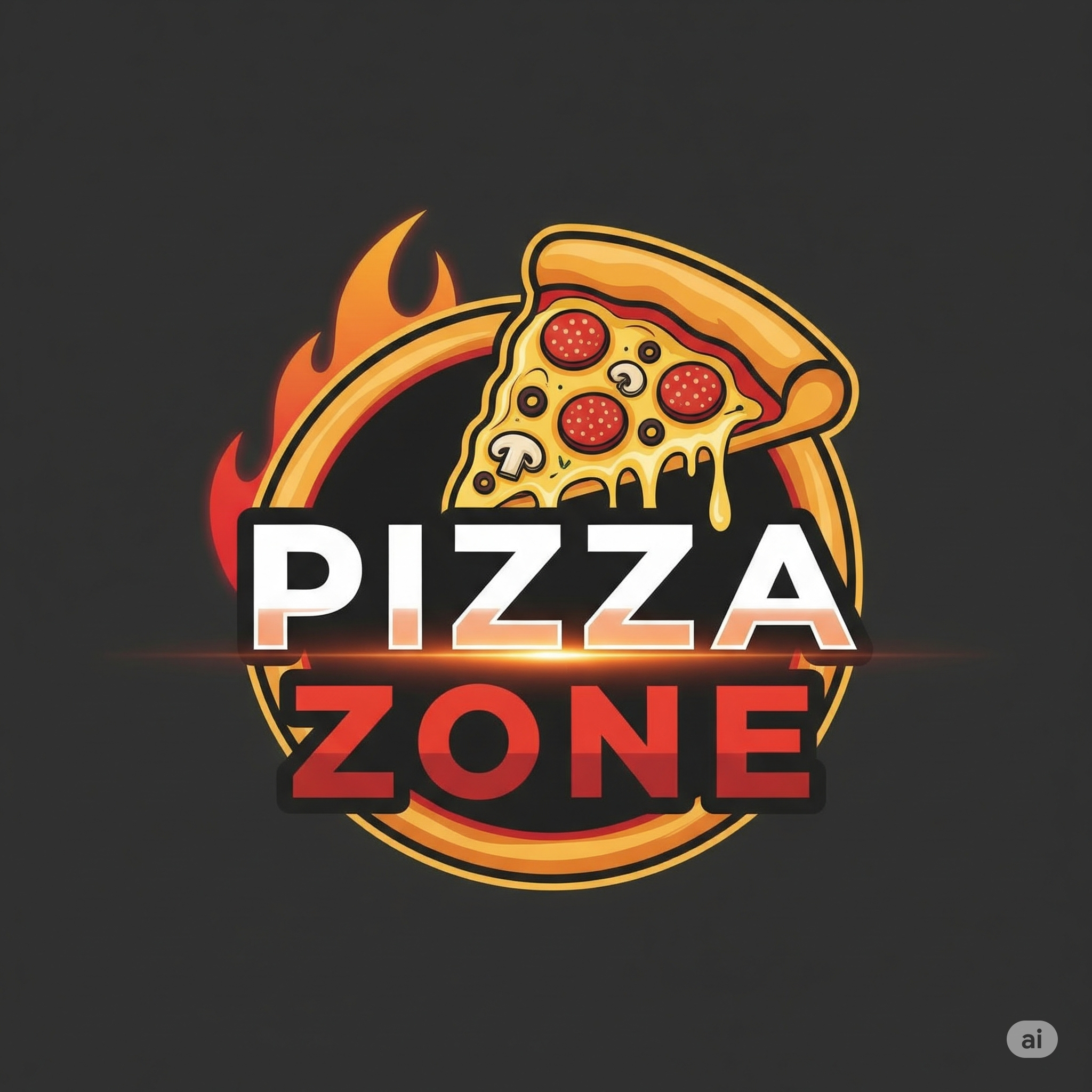 Pizzazone logo